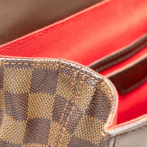 LOUIS VUITTON Brown Damier Leather Backpack main image 11